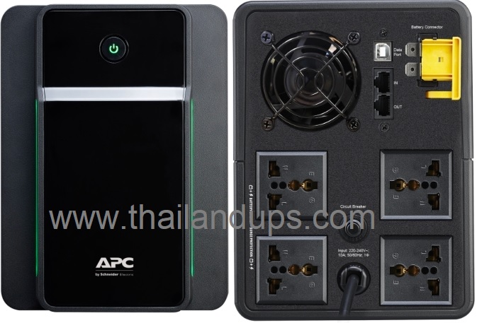 APC Back-UPS 2200VA, 230V, AVR, 4 universal outlets - part number bx2200mi-ms